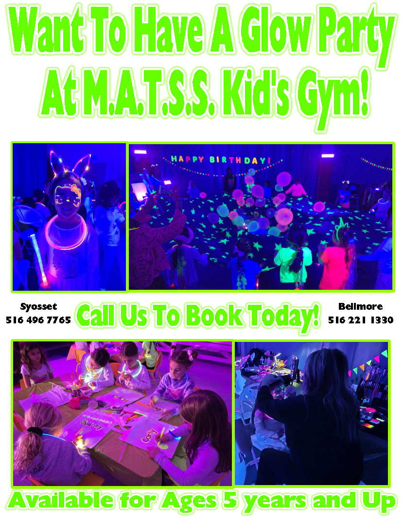 MATSS Kids Glow Party